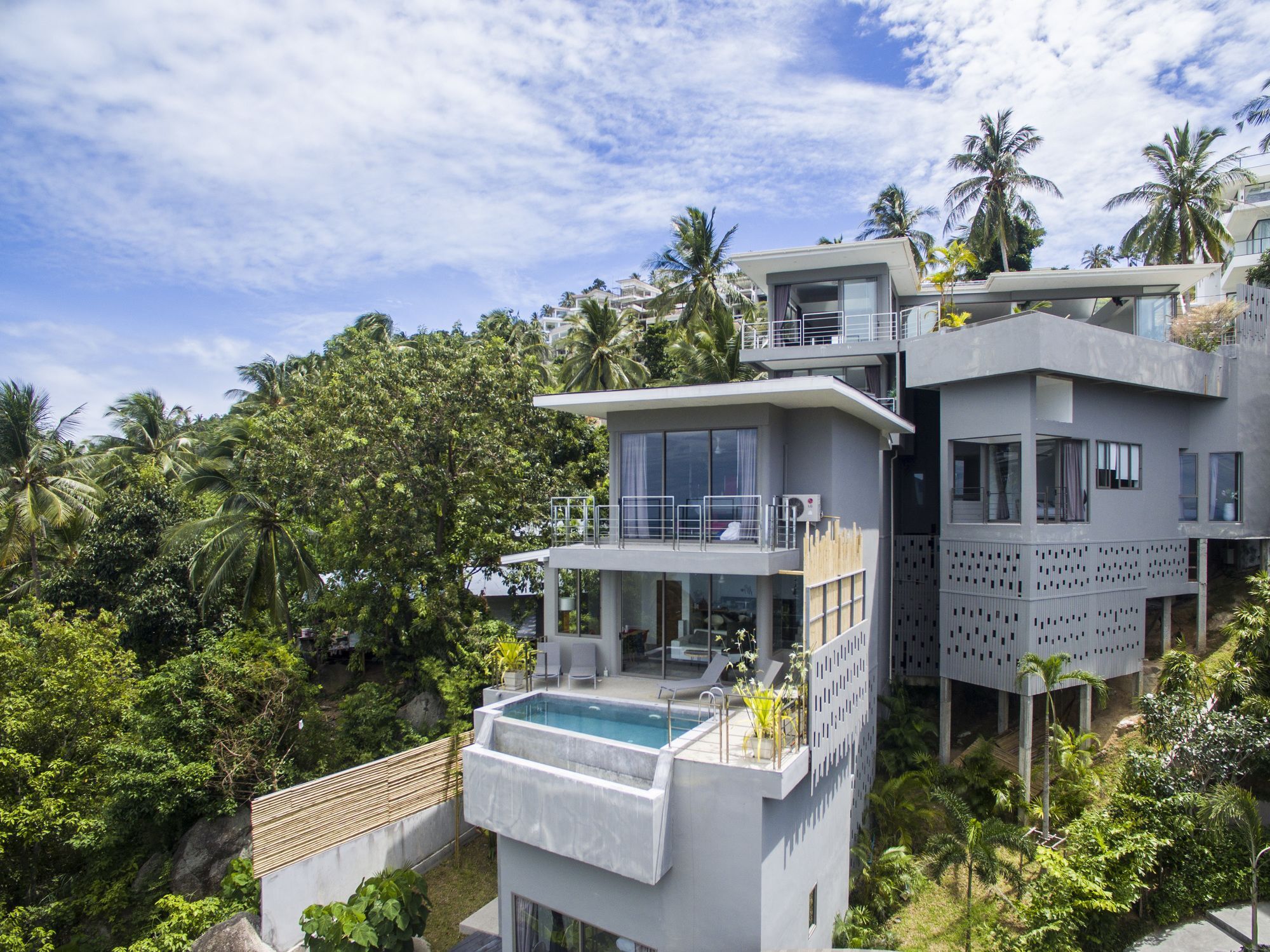 Infinity Pool Villa Moon Light Бопхут Экстерьер фото