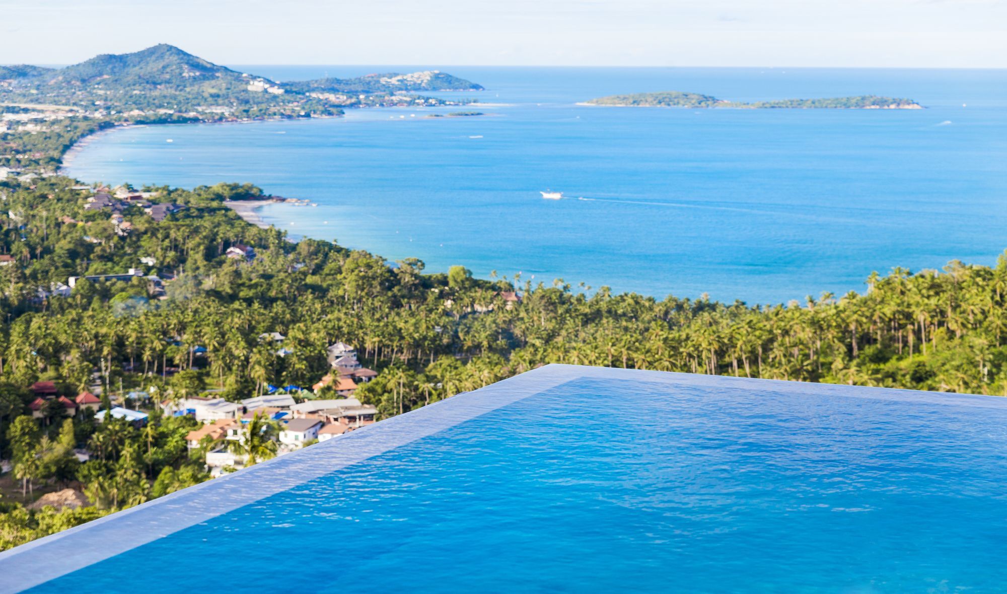Infinity Pool Villa Moon Light Бопхут Экстерьер фото