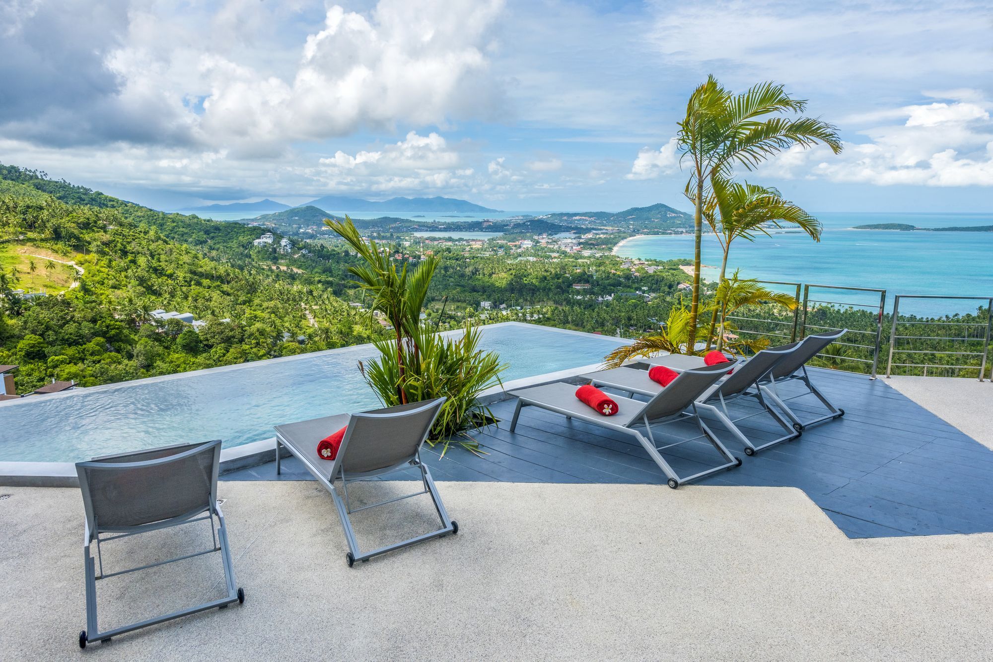 Infinity Pool Villa Moon Light Бопхут Экстерьер фото